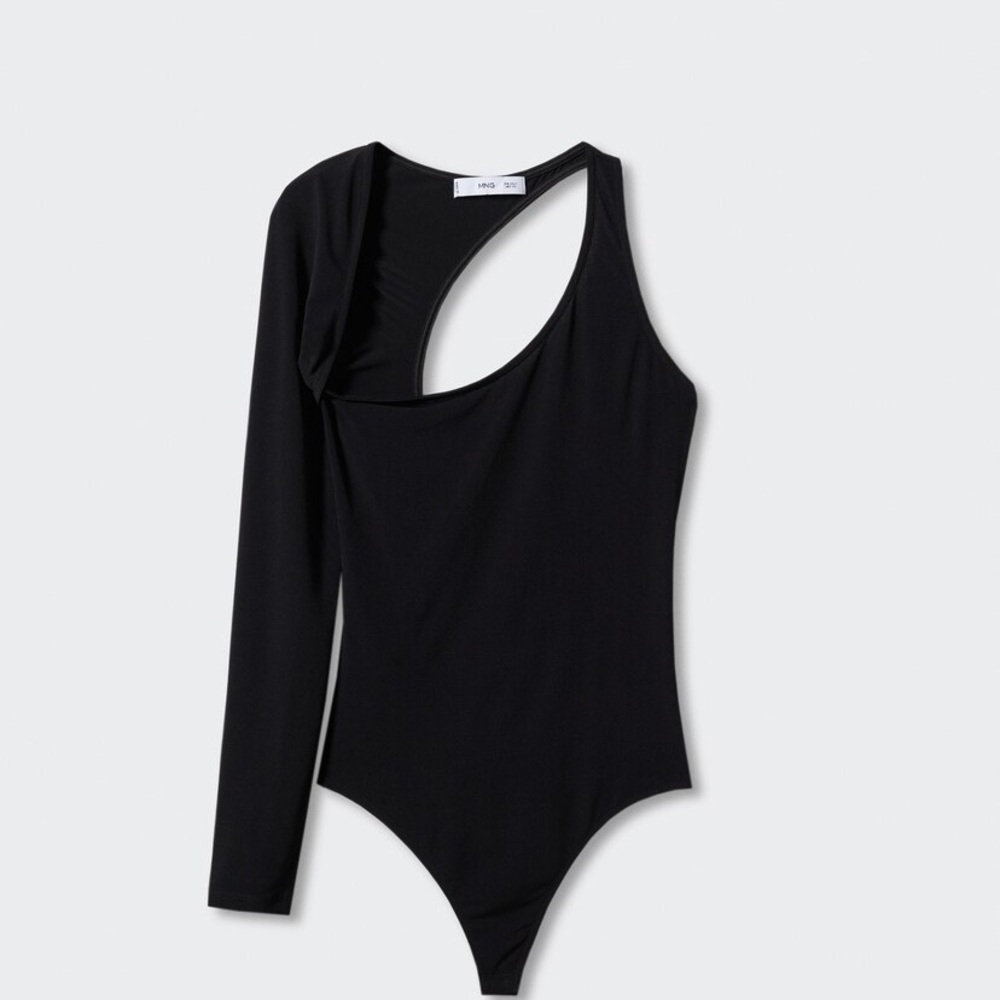 Mango One Sleeve Bodysuit